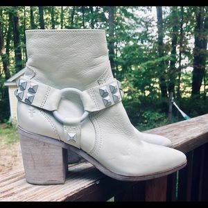 Women's Flynn Deco Stud Harness Short Ankle Boot